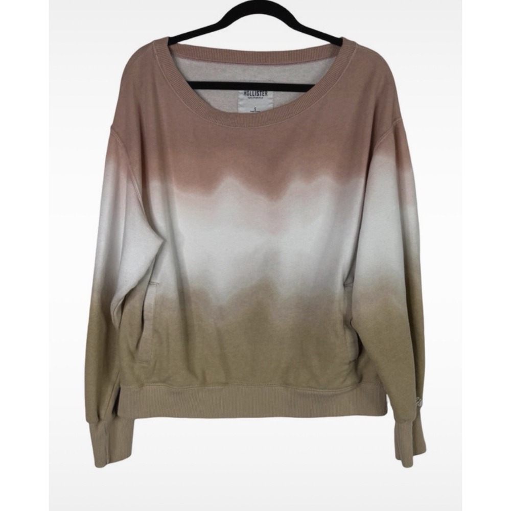 Hollister Women's Ombre Sweatshirt Size Small